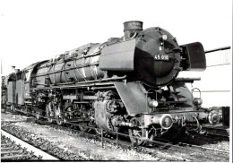 Locomotive Allemande - DB Dampflokomotive - 45 010 - Eisenbahnverkehr