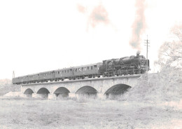 Locomotive Allemande - DB Dampflokomotive - 62 015   Sdf Werrabrücke   9-76 - Chemin De Fer