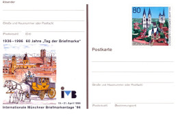 Deutsche Bundespost - Postkarte - 80 Pfg - Other & Unclassified