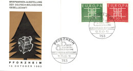 FDC - Deutschland - Briefmarken - 1963 - Otros & Sin Clasificación