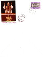 FDC - Poste Vaticane - Paolo VI - Brieven En Documenten