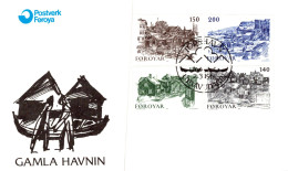 FDC - Foroyar - Gamla Havnin 1981 - Färöer Inseln