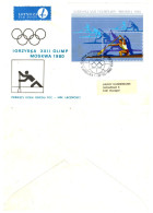 FDC - Polska- XXII Olimpiady Moskwa 1980 - FDC