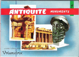 Volumetrix - Livret éducatif - 9 - Antiquité - Monuments  - 48 Illustrations - Geografia