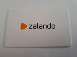 CADEAU   GIFT CARD  /   ZALANDO    CARD    /   / NOT LOADED/  MINT CARD     ** 16697** - Tarjetas De Regalo