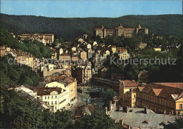 72508620 Karlovy Vary Pohled Na Ricku Teplou A Vridlo Tepla Fluss Mit Sprudel Ho - Czech Republic