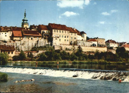 72508540 Pisek Tschechien Blick Vom Fluss Otava Auf Den Historischen Stadtteil W - Czech Republic