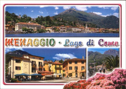 72508522 Menaggio Lago Di Como Veduta Panoramica Via Mazzini Lungolago Comersee  - Other & Unclassified