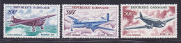 GABON AERIENS N°   52 à 54 ** MNH Neufs Sans Charnière, TB (D7546) Anciens Avions - 1967 - Gabon