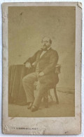 Photo Ancienne - CDV Cabinet - Henri D'ARTOIS, Comte De CHAMBORD, Duc De BORDEAUX - Second Empire - FERNANDEZ - MADRID - Alte (vor 1900)