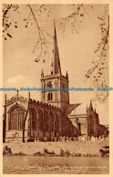 R097336 Holy Trinity Church. Stratford Upon Avon. M. And L. National Series - Mundo