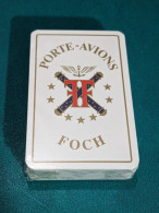 Jeu De 54 Cartes à Jouer Porte-avions Foch Marine Nationale Toulon Bridge Poker Neuf Arsenal Neuve Sous Blister - Le Tem - Kartenspiele (traditionell)