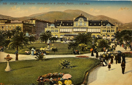 CP (Alpes Maritimes) NICE. Le Casino Municipal Et Le Jardin Public (n°888) - Other & Unclassified