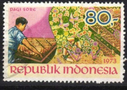.. Indonesie 1973  Zonnebloem 750 Used - Indonésie