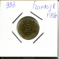 5 CENTIMES 1992 FRANCE Coin French Coin #AN033.U.A - 5 Centimes