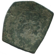Authentique Original Antique BYZANTIN EMPIRE Trachy Pièce 1.3g/18mm #AG738.4.F.A - Byzantinische Münzen
