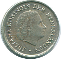 1/10 GULDEN 1966 ANTILLAS NEERLANDESAS PLATA Colonial Moneda #NL12675.3.E.A - Antille Olandesi