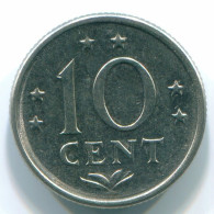 10 CENTS 1976 ANTILLAS NEERLANDESAS Nickel Colonial Moneda #S13739.E.A - Nederlandse Antillen