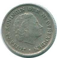 1/10 GULDEN 1963 NETHERLANDS ANTILLES SILVER Colonial Coin #NL12532.3.U.A - Antillas Neerlandesas