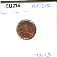 1 EURO CENT 2013 ITALIA ITALY Moneda #EU219.E.A - Italy