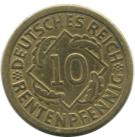 10 RENTENPFENNIG 1923 A ALLEMAGNE Pièce GERMANY #AE375.F.A - 10 Rentenpfennig & 10 Reichspfennig