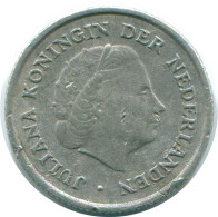 1/10 GULDEN 1963 ANTILLAS NEERLANDESAS PLATA Colonial Moneda #NL12555.3.E.A - Antille Olandesi