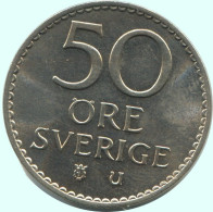50 ORE 1964 SCHWEDEN SWEDEN Münze #AC716.2.D.A - Zweden