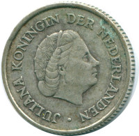 1/4 GULDEN 1965 ANTILLAS NEERLANDESAS PLATA Colonial Moneda #NL11367.4.E.A - Niederländische Antillen