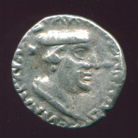 INDO-SKYTHIANS KSHATRAPAS King NAHAPANA AR Drachm 2.3g/14.5mm GRIECHISCHE Münze #GRK1569.33.D.A - Grecques