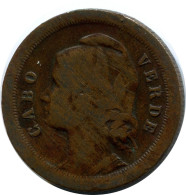 20 CENTAVOS 1930 CABO VERDE Coin #AP856.U.A - Sonstige – Afrika