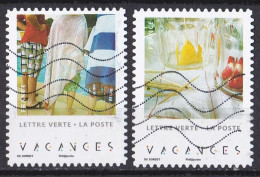 France -  Adhésifs  (autocollants )  Y&T N ° Aa  1746  Et  1748   Oblitérés - Used Stamps