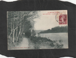 129102          Francia,     Morvan,   Les  Settons,     Le   Chemin  De  Ronde,   VG  1925 - Montsauche Les Settons