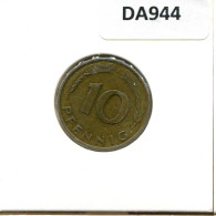 10 PFENNIG 1987 F BRD ALEMANIA Moneda GERMANY #DA944.E.A - 10 Pfennig