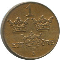 1 ORE 1941 SUECIA SWEDEN Moneda #AD304.2.E.A - Svezia
