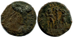 ROMAN Pièce MINTED IN ALEKSANDRIA FROM THE ROYAL ONTARIO MUSEUM #ANC10179.14.F.A - El Impero Christiano (307 / 363)