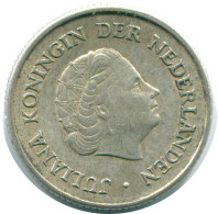 1/4 GULDEN 1962 NETHERLANDS ANTILLES SILVER Colonial Coin #NL11143.4.U.A - Niederländische Antillen