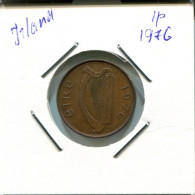 1 PENNY 1976 IRLAND IRELAND Münze #AN640.D.A - Irlanda
