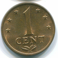1 CENT 1976 NIEDERLÄNDISCHE ANTILLEN Bronze Koloniale Münze #S10694.D.A - Netherlands Antilles