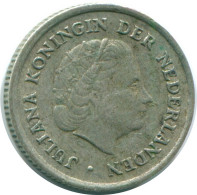 1/10 GULDEN 1970 ANTILLAS NEERLANDESAS PLATA Colonial Moneda #NL13110.3.E.A - Antilles Néerlandaises