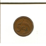 5 CENTS 1990 SOUTH AFRICA Coin #AT130.U.A - Sudáfrica