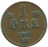 1 ORE 1902 SUECIA SWEDEN Moneda #AD223.2.E.A - Suède