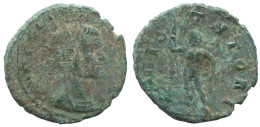 LATE ROMAN IMPERIO Follis Antiguo Auténtico Roman Moneda 2.7g/18mm #SAV1123.9.E.A - El Bajo Imperio Romano (363 / 476)