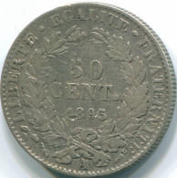 50 CENTIMES 1895 FRANCE Coin Silver VF/XF #FR1188.19.U.A - 50 Centimes