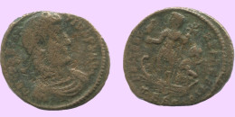 LATE ROMAN IMPERIO Follis Antiguo Auténtico Roman Moneda 2.2g/19mm #ANT1969.7.E.A - The End Of Empire (363 AD Tot 476 AD)