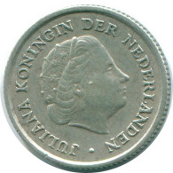 1/10 GULDEN 1963 NIEDERLÄNDISCHE ANTILLEN SILBER Koloniale Münze #NL12525.3.D.A - Antille Olandesi
