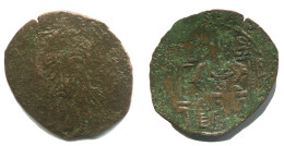 ISAAC II ANGELOS ASPRON TRACHY BILLON BYZANTINISCHE Münze  1.6g/27mm #AB310.9.D.A - Byzantinische Münzen