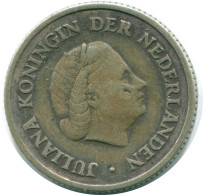 1/4 GULDEN 1956 NIEDERLÄNDISCHE ANTILLEN SILBER Koloniale Münze #NL10965.4.D.A - Antille Olandesi