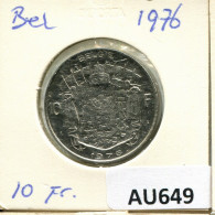 10 FRANCS 1976 DUTCH Text BELGIEN BELGIUM Münze #AU649.D.A - 10 Francs