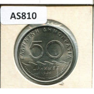 50 DRACHMES 1984 GRECIA GREECE Moneda #AS810.E.A - Griechenland