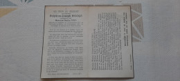 Polydore Rigole Geb. Ledegem 12/11/1905- Getr. B. Thyo - Gest. Menen 18/12/1950 - Andachtsbilder